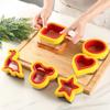 Stainless Steel Sandwich Cutting Mold Cookie Bread Cutting Mold Vegetable Fruit Cutting and Embossing Mold Butterfly Dough Mould