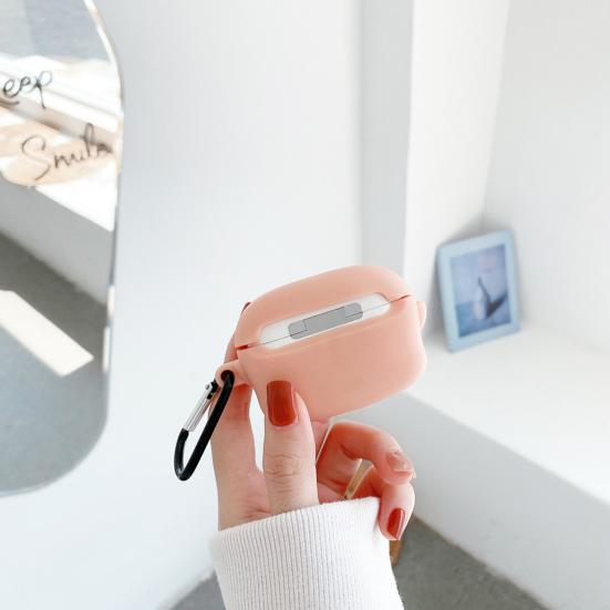 Earphone Case Soft Ultra-thin Comfortable Reusable Flexible Anti-fall Silicone 3D Cartoon Style Wireless Bluetooth-compatible Headphone Protective