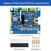 Dual-Channel Isolated CAN FD Bus Expansion Board for Raspberry Pi with SPI Interface, 4-Channel CAN Module Support