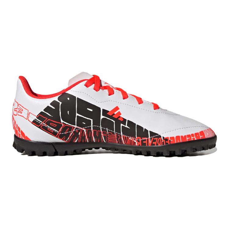 New Adidas X Speedportal Anti Slip Wear Resistant Low Top Kids' Soccer Shoes Red White Kids' GW8402