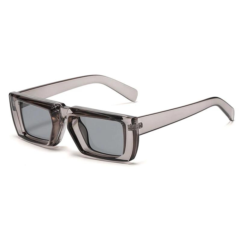 Vintage Rectangle Sunglasses Women Punk Small Frame Sun Glasses MenTrends Square Glasses UV400 Shades Fashion Eyewear