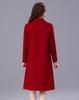 Women's Mid-Length Slimming Woolen Coat - Double-Sided, Camel Color, 2026 New Autumn/Winter Collection