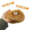 Soft and fluffy Pomeranian plush toy goods, 2 types in total, approximately 10.5cm (set of 2)