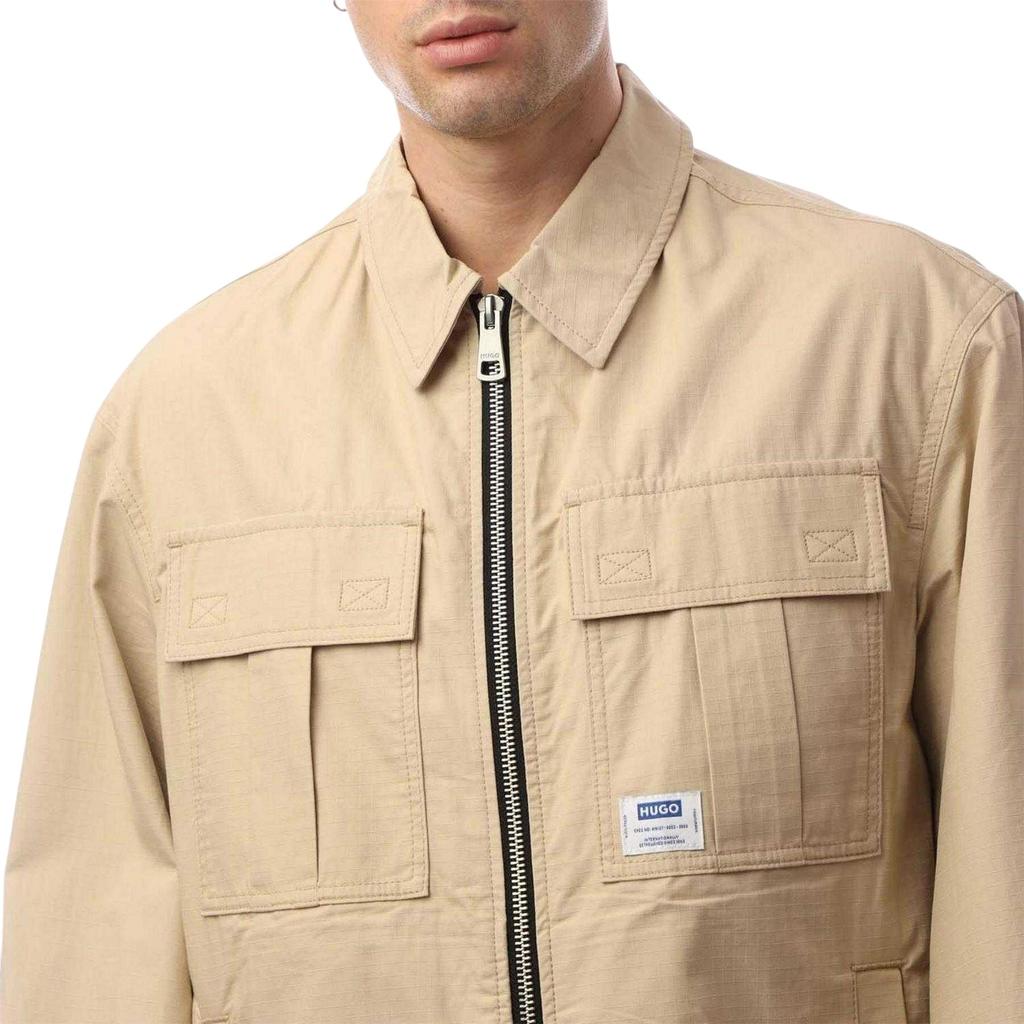 Hugo Mens Bino2511 Label Logo Jacket