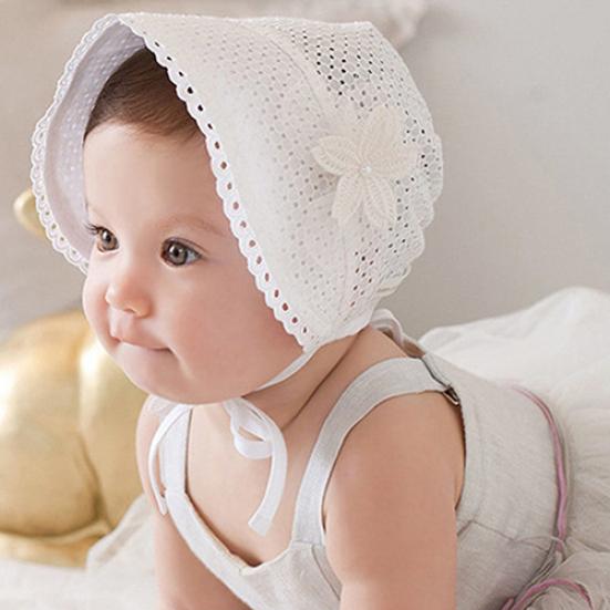 Söt Baby Flickor Pojkar Solblomma Ihålig Prinsessa Sommarhatt Keps 5-24 Månader