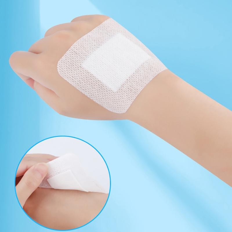 10/20Pcs Self-Adhesive Patches Large Sterile Dressing Plasters Non Woven Wound Plaster Band Aid Adhesive Bandages Skin Tape
