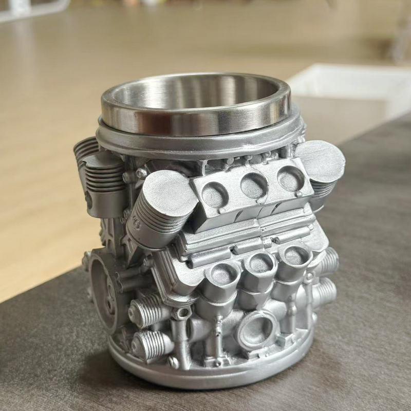 Taza de Motor V8 - Taza de Agua Mecánica Regalo para Niños
