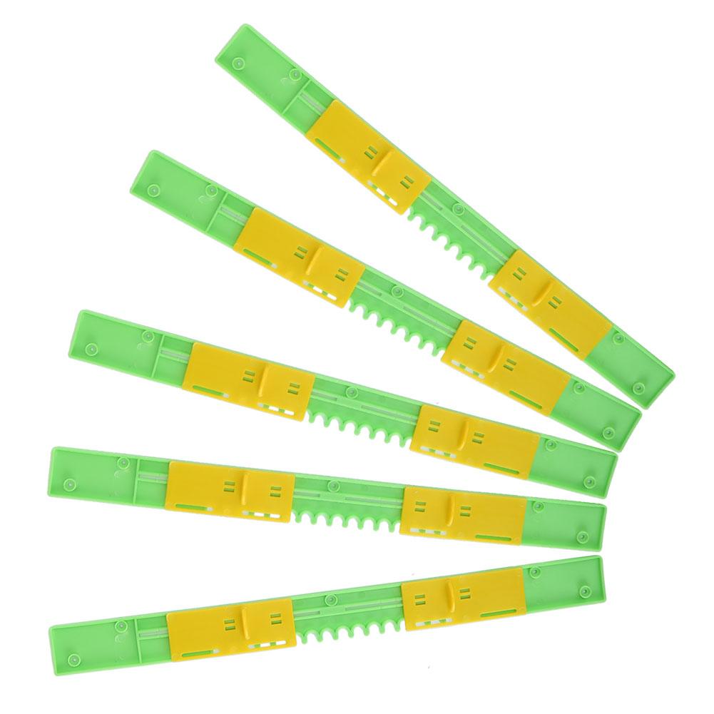 5er Set Kunststoff Bienenstocktür Ausbruchsicherer Eingangstor Wächter Imkerei Zubehör 45cm