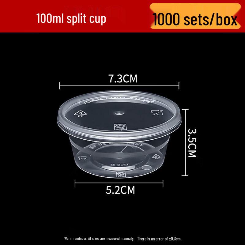 

Disposable Round Plastic Takeaway Bowl