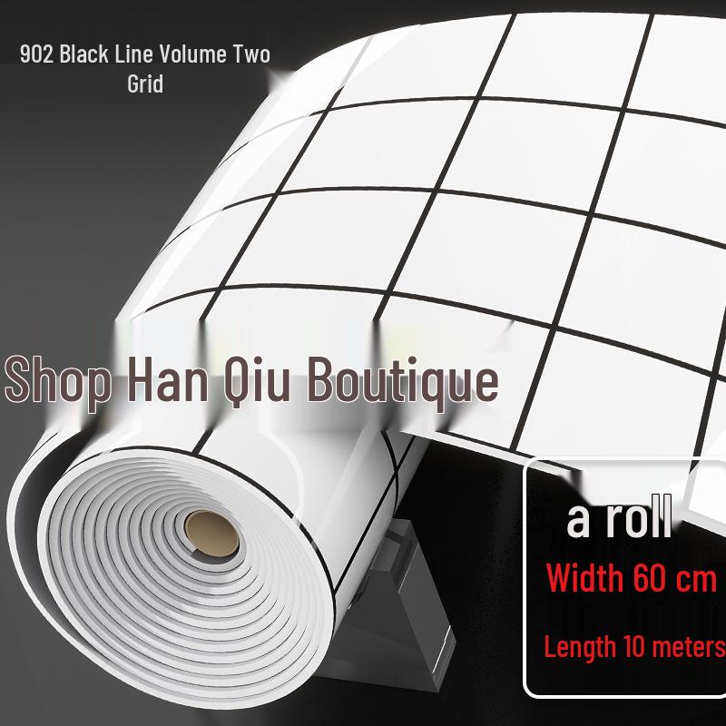 Ultra-Thick Waterproof Self-Adhesive Wall Sticker for Bathroom and Milk Tea Shop Renovation