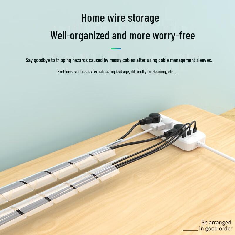 ShengPu PE Spiral Cable Management Wrap