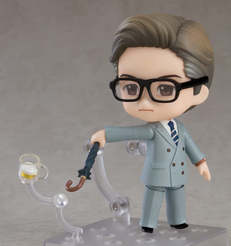 Nendoroid Kingsman Golden Circle Harry Galahad Heart Plastic Painted Movable Figure Non-Scale
