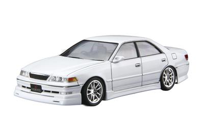 Aoshima Bunka Kyozai Das getunte Auto VERTEX JZX100 Mark II Tourer V Maßstab Plastikmodell (AOSHIMA) '98 (Toyota) 1/24