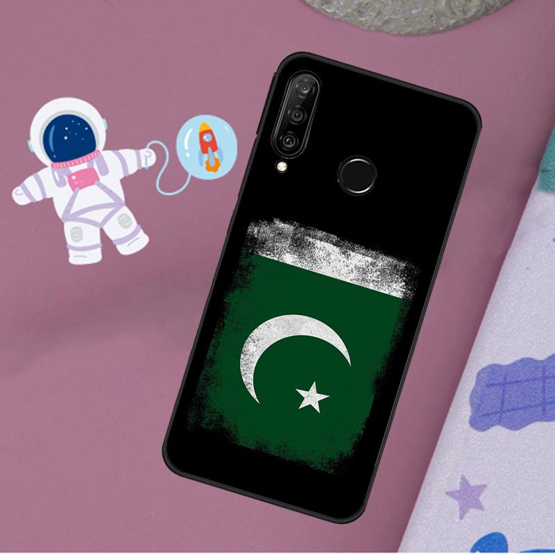 Pakistan Flag For Huawei Nova Y72 Y73 Y60 Y70 Y90 Y61 Y91 7i 8i 11i 12i 12s 9 10 SE P20 P30 P40 Lite Case