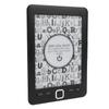 BK6033 Electric Book Reader with 8G Storage Adjustable Brightness 6 Inch Ink Screen Book Reader for Commuting Travel