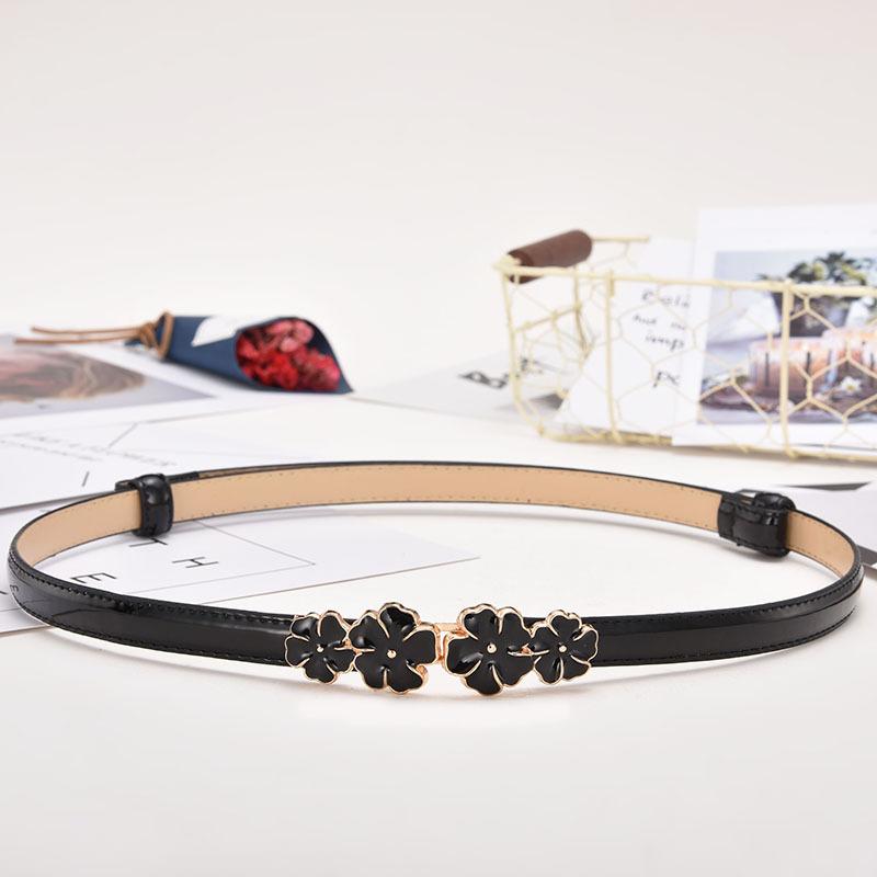 Belt Ladies Decorative Belt, Sweet Rhinestone Belt, Butterfly Pair Buckle With Belt Women