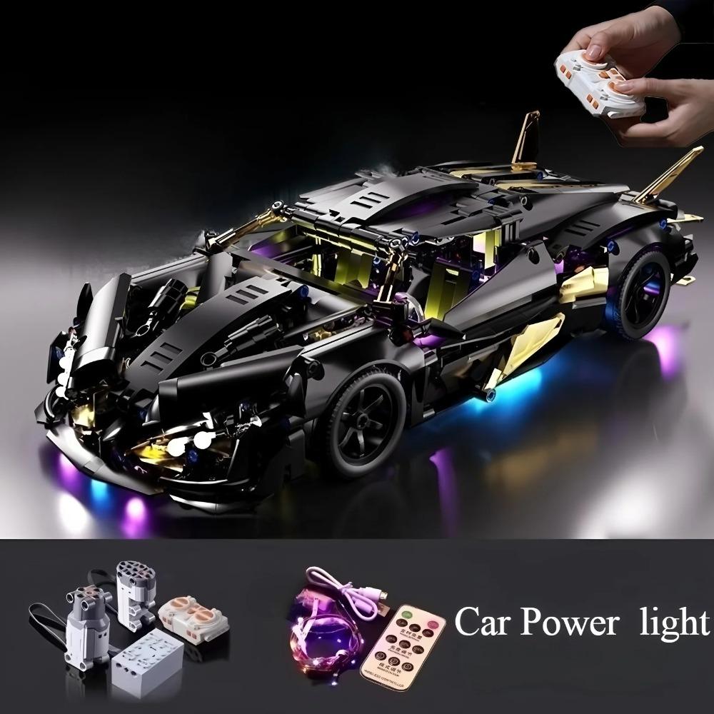 New Technology Racing Car Model Building Block Technology Adult 1:14 DIY Supercar Brick Puzzle Toys Children and Adults Gifts