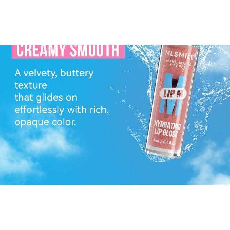 MLSMILE - Gloss Hydratant pour Lèvres - 6 Couleurs