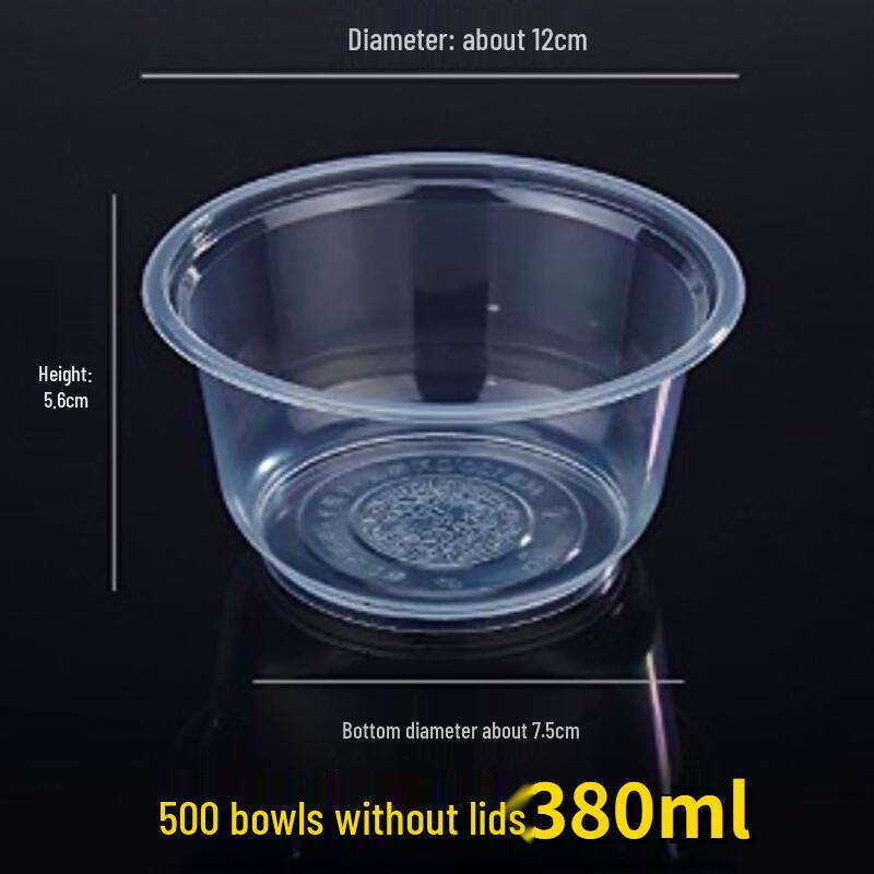 Shandi Disposable Round Plastic Soup Bowl