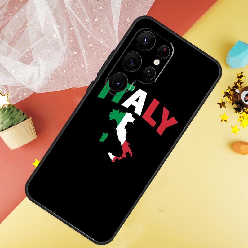 Italien Flagge Handyhülle Für Samsung Galaxy S26 S25 S24 S21 S20 S22 S23 Ultra S10 Plus S25 FE Hülle Coque
