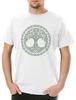 Yggdrasil Circle Herren T-Shirt Mens Womens Tees Top Tree Of Life Baum Des Lebens Weltenbaum Wikinger
