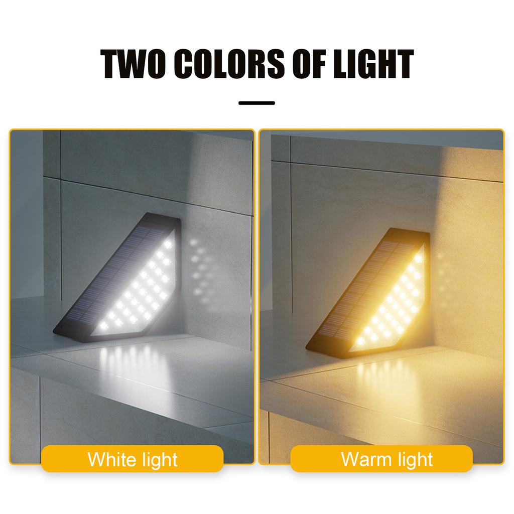 Lights Outdoor 8 Pack LED Stair Lights for Garden Patio Decoration