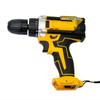 DW Yellow 21V Cordless Screwdriver: Lithium Battery, Rubber Grip, LED Light, Powerful Drill for Home Use