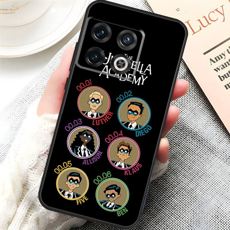 Umbrella Academy Cover For OnePlus 13R 15 13 13T 12 12R 10T 11 10 Pro OnePlus Nord 5 CE 3 4 Lite N20 N30 Case