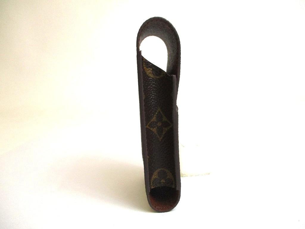 Authentic LOUIS VUITTON Monogram Leather Brown Cigarette Cases #a667  Refurbished