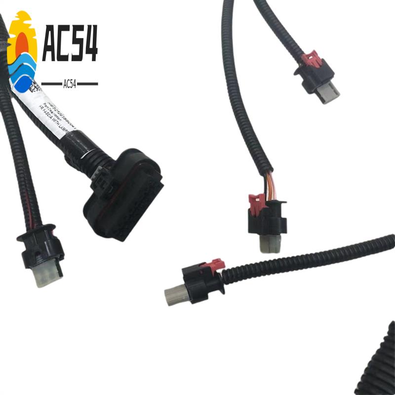 

AC54-Car Front Bumper Radar Harness Reverse Wiring With Fog Light Plug 1067958-00-G For Tesla Model 3 2017-2020 106795800G чёрный
