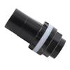 Black PVC 20mm Fish Aquarium Upper Lower Water Pipe Fittings Connector Joint Accessories Parts