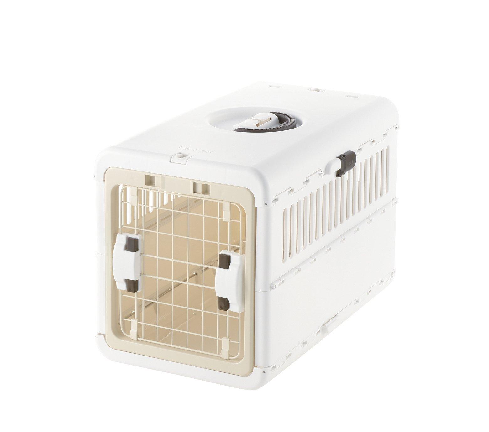 

Richell Кемпинг Слоновая кость Размер Переноска, Складной, Средний, слоновая кость