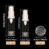 1 Set 5/10ML Clear Empty Refillable Airless Vacuum Pump Cream Lotion And Spray Sample Packing For Toiletries Portable Bottle Set