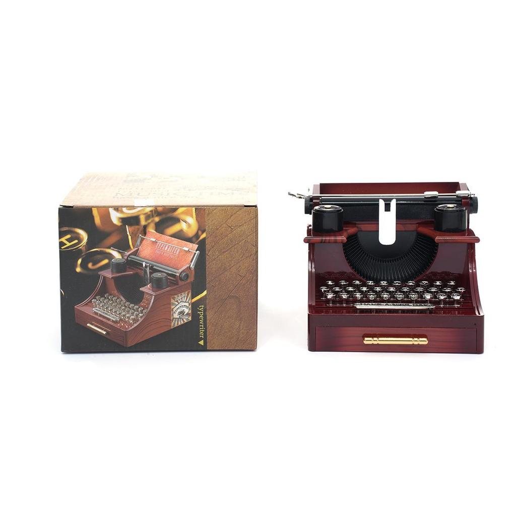 Vintage Typewriter Model: Nostalgic Decor for Home, Study, or Shop Display; Ideal for Photography Prop