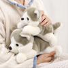 Charming Siberian Plush Husky Dog Stuffed Animal Toy Perfect For Kids Gifts