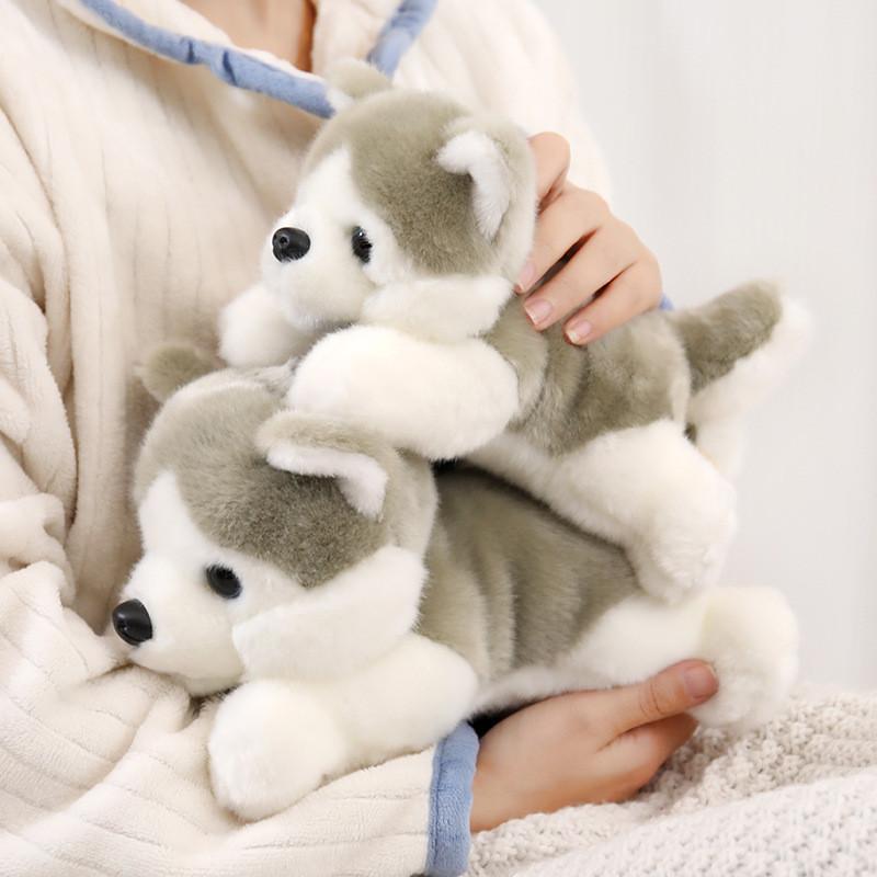 Charming Siberian Plush Husky Dog Stuffed Animal Toy Perfect For Kids Gifts