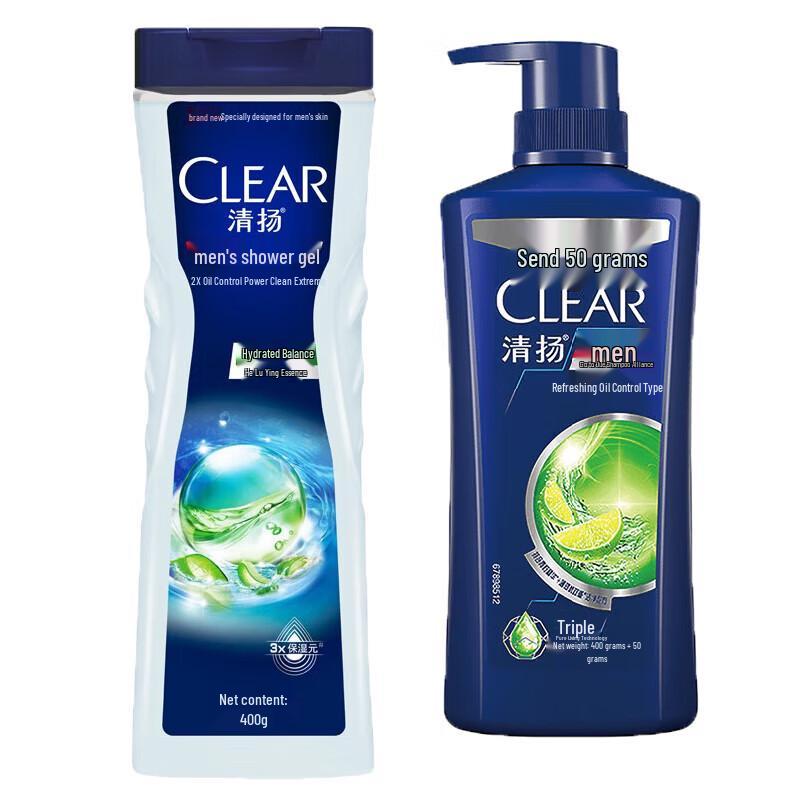 

Clear Men Anti-Dandruff Shampoo & Shower Gel Combo