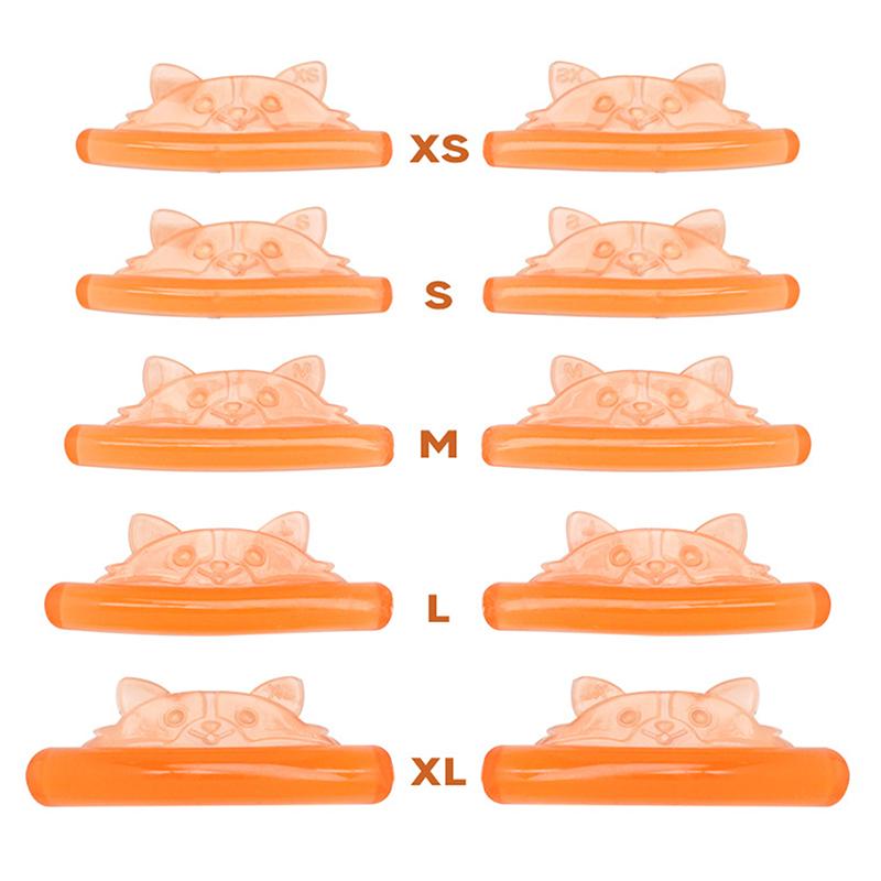 5 Paar C-Schwung Silikon Wimpernwellen-Pads Klebrige Wimpernstäbchen Lifting 3D Wimpernverlängerung Zubehör Wiederverwendbares Make-up-Werkzeug