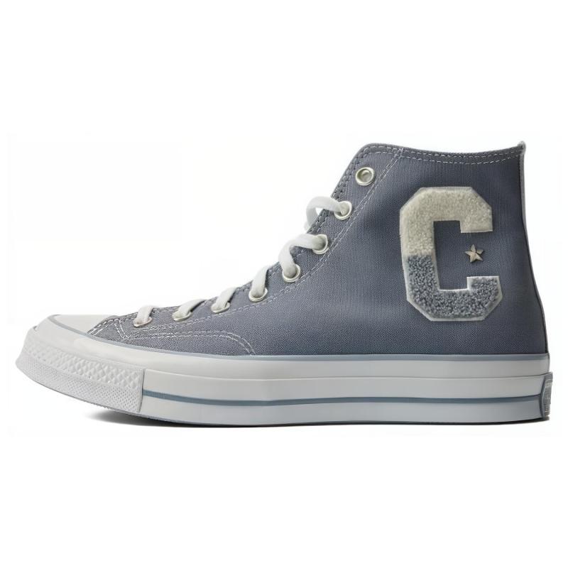 

Converse Chuck 70 Durable Breathable High-Top Canvas Shoes Unisex Deep Gray 36 темно-серого