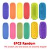 8pcs EDC Fidget Bar Silicone Sensory Stone Antistress Sensory Fidget Toys for Autism Stress Relief Toy for Kids Adults