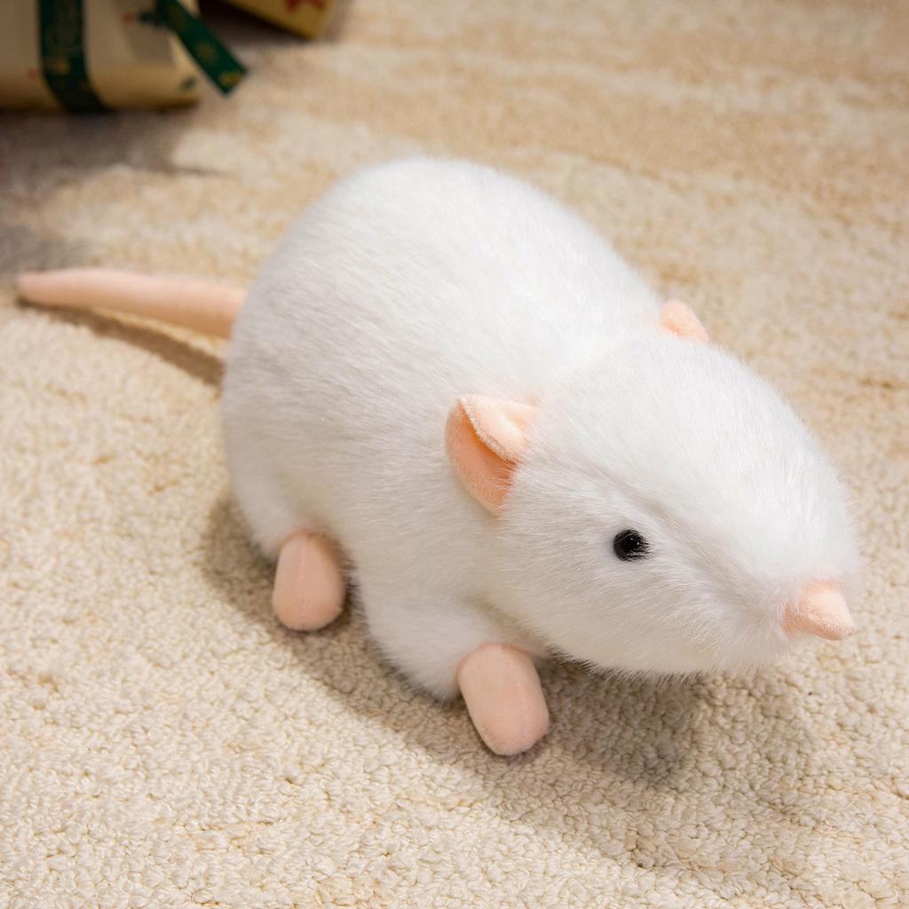 Simulated Cute Little Mouse Doll Mouse Plush Toy Doll Girl Rag Doll Pillow Gift