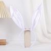 Plush Rabbit Ear Shape Headband Tail & Bowtie Carnival Party Costume Supplies