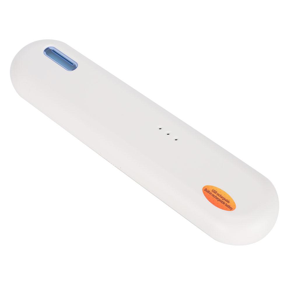 Portable USB UV Toothbrush Sterilizer Box Disinfection Toothbrush Storage HolderWhite