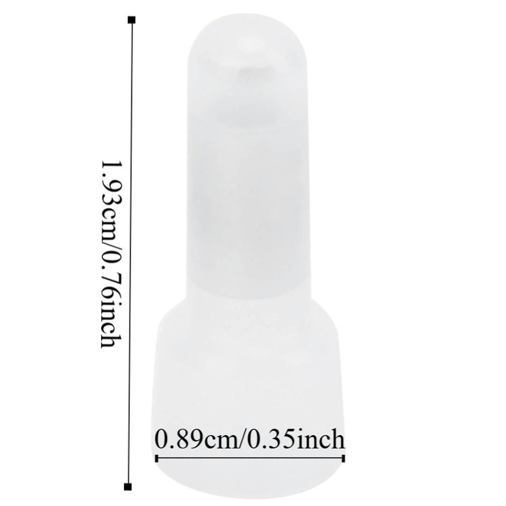 1000PCS CE2 Closed End Terminal Transparent Terminal Kits Durable Wire Cable Connector Lighting