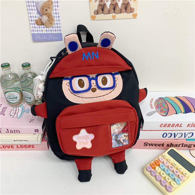 Large Capacity Primary School Schoolbag Cartoon Animation Cute Doll Boys And Girls Backpack Children'S Backpack