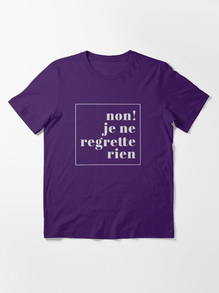 Édith Piaf Non, je ne regrette rien Essential T-Shirt