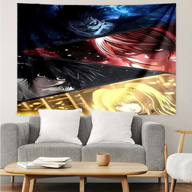 1PC Death King And Apple Tapestry Accessories Playroom Tapestry, for Bedroom,Livingroom, dormitory Room Wall Decor Fan Birthday Gifts