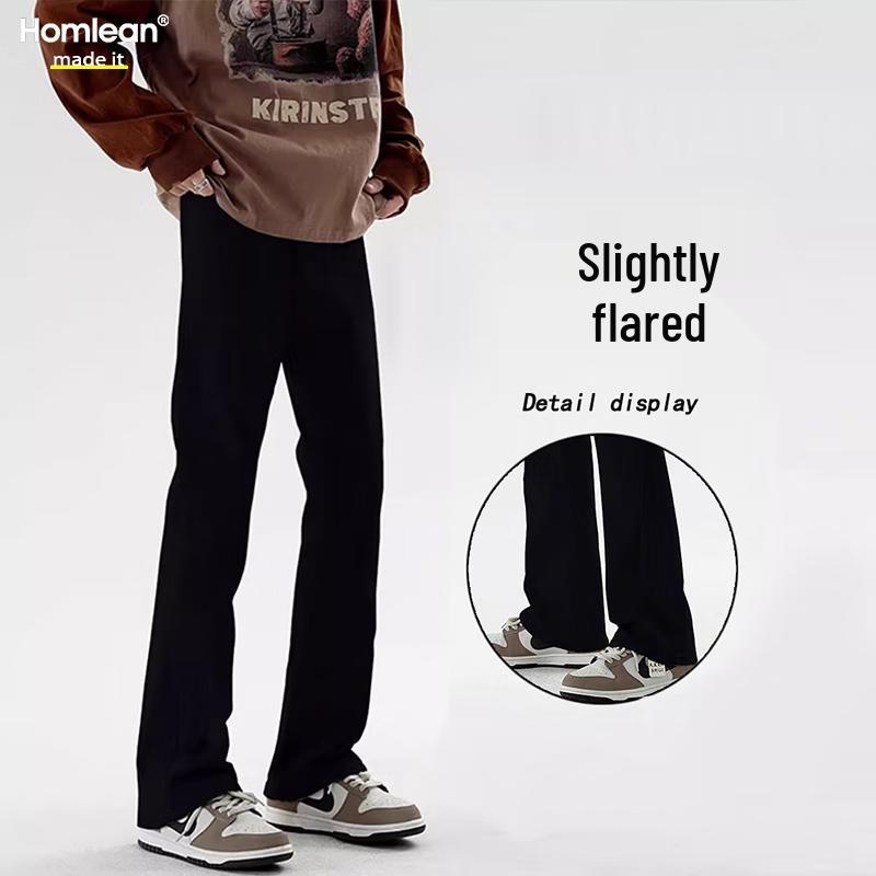 

Джинсы Homlean в американском ретро стиле, свободные прямые клеш ZW697 2XL