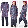 Exported to Northern Europe, Russia, Finland, Thin Cotton Windproof, Waterproof, Snowproof Children's One-Piece Ski Suit, Winter Model