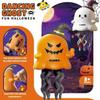 1 Pcs Dancing Ghost Pumpkin Festival Atmosphere Props Interesting Halloween Christmas Magical Twist And Stress Relief Trick Toy